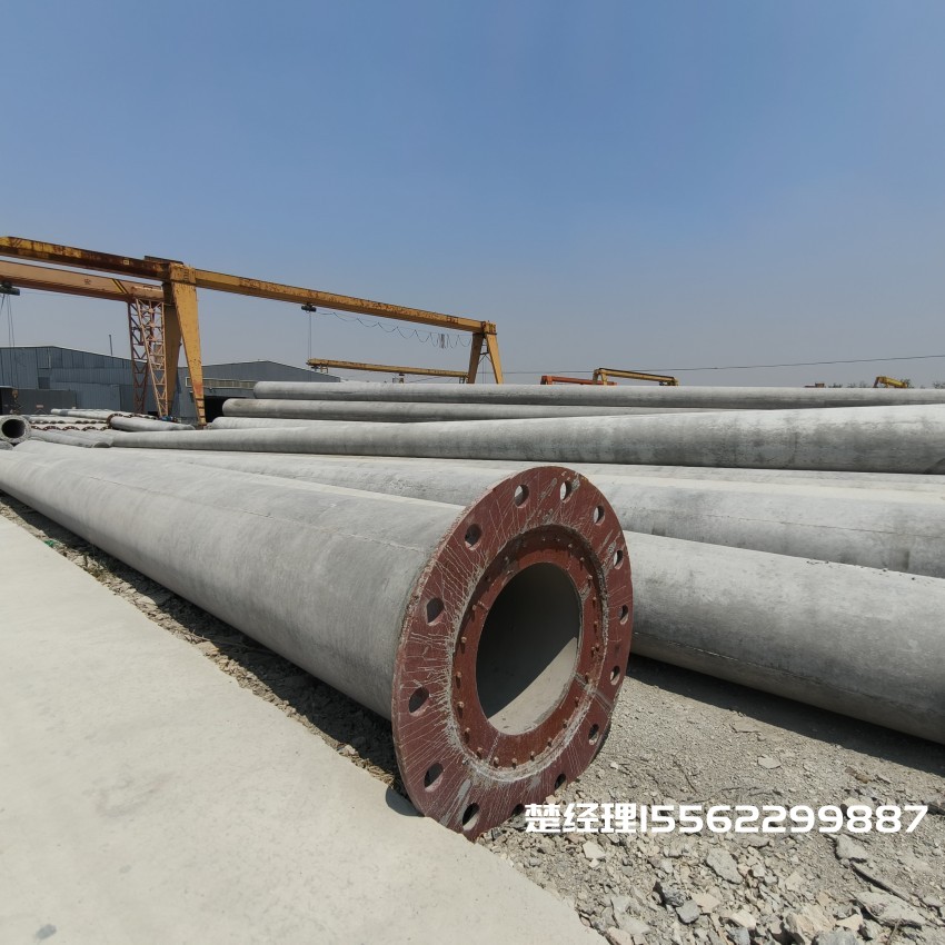 槐荫12米无拉线电杆